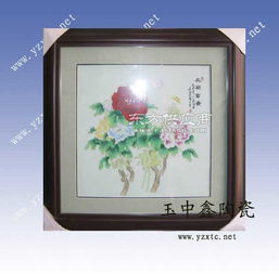 大小型瓷板畫 墻壁畫定制廠家圖片