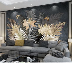 手繪高清精品藝術(shù)花鳥(niǎo)電視背景墻壁畫(huà) 打造家居美學(xué)新境界